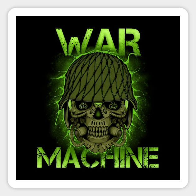 War Machine Sticker by RangerIreng
